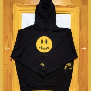 Drew House Black Mascot Hoodie Size XS and XXS